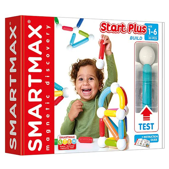 Smartmax Magneetspeelgoed Start Plus - 23 onderdelen