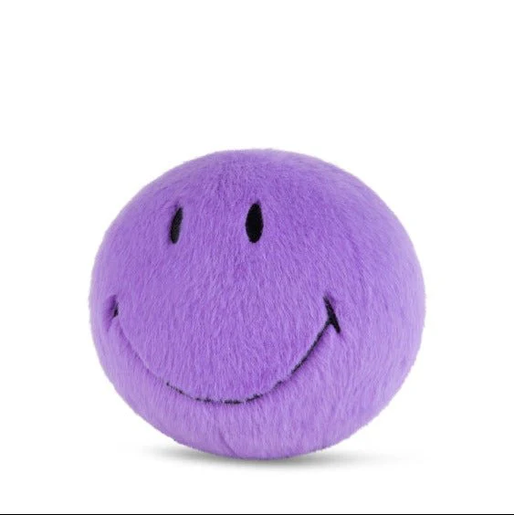 Smiley ECO Fuzzy Bright Purple - 13 cm - Image 4