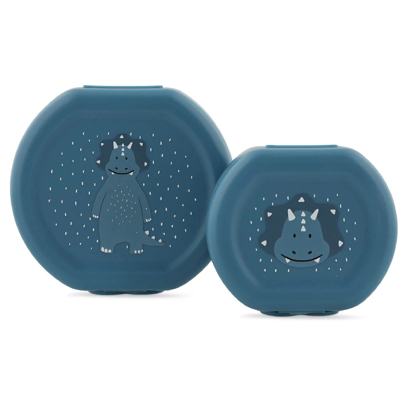 Snackdoosjes met clip Mr. Triceratops - set van 2 - Image 3