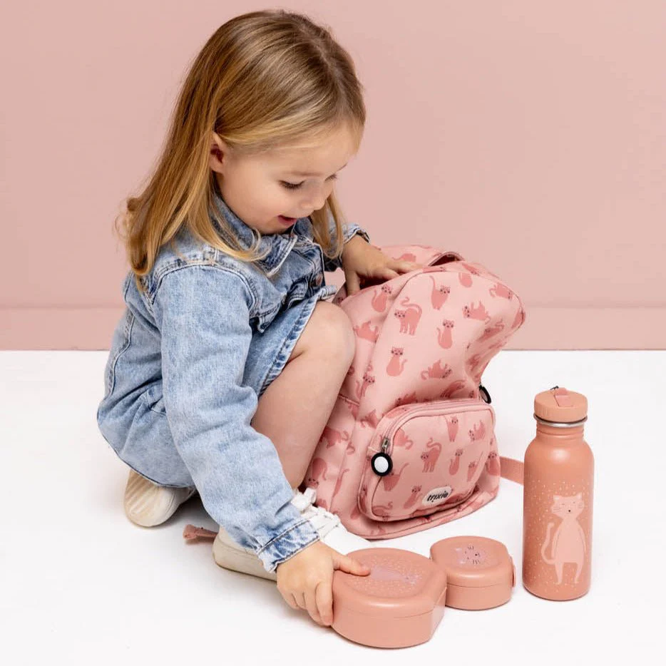 Snackdoosjes met clip Mrs. Cat - set van 2 - Image 9