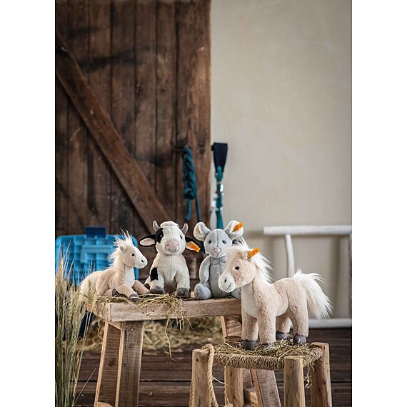 Soft Cuddly Friends Cobb Cow White - 24 cm - Image 3