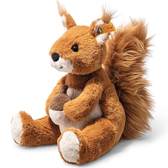 Soft Cuddly Friends Phil Squirrel, Light Brown, 20Cm