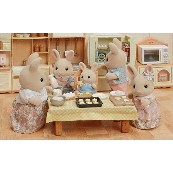 Speelfiguurtjes Familie Crème Konijn - set van 4 - Image 6