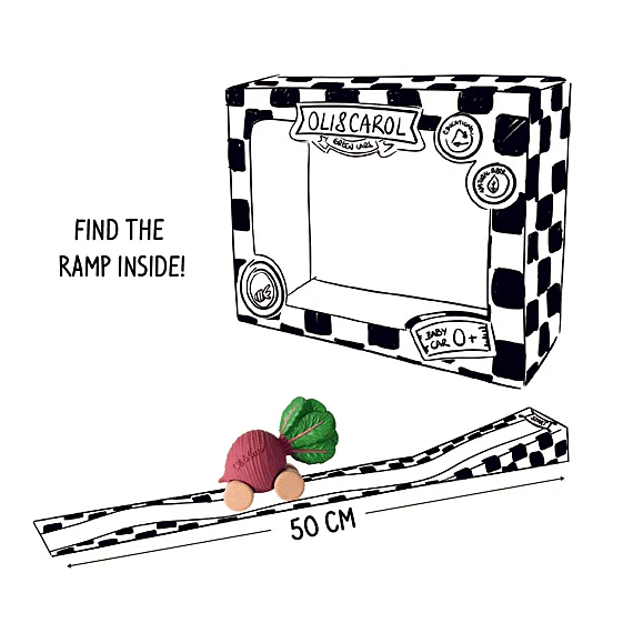 Speelgoedvoertuig - Sweetie The Strawberry Baby Car Toy - Image 4