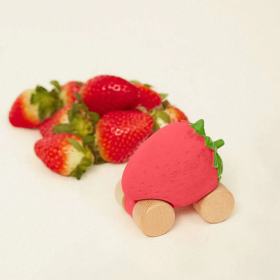 Speelgoedvoertuig - Sweetie The Strawberry Baby Car Toy - Image 5