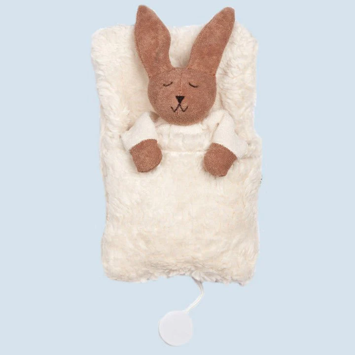 Muziekknuffel Haas in bedje - 22 cm - Image 2