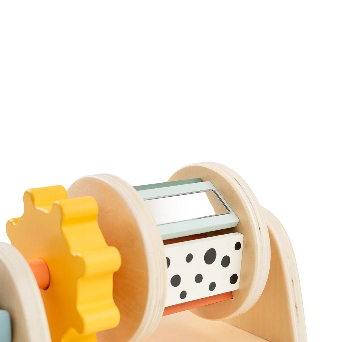 Houten spinner activiteitenspeeltje - Birdee Colour mix - Image 5