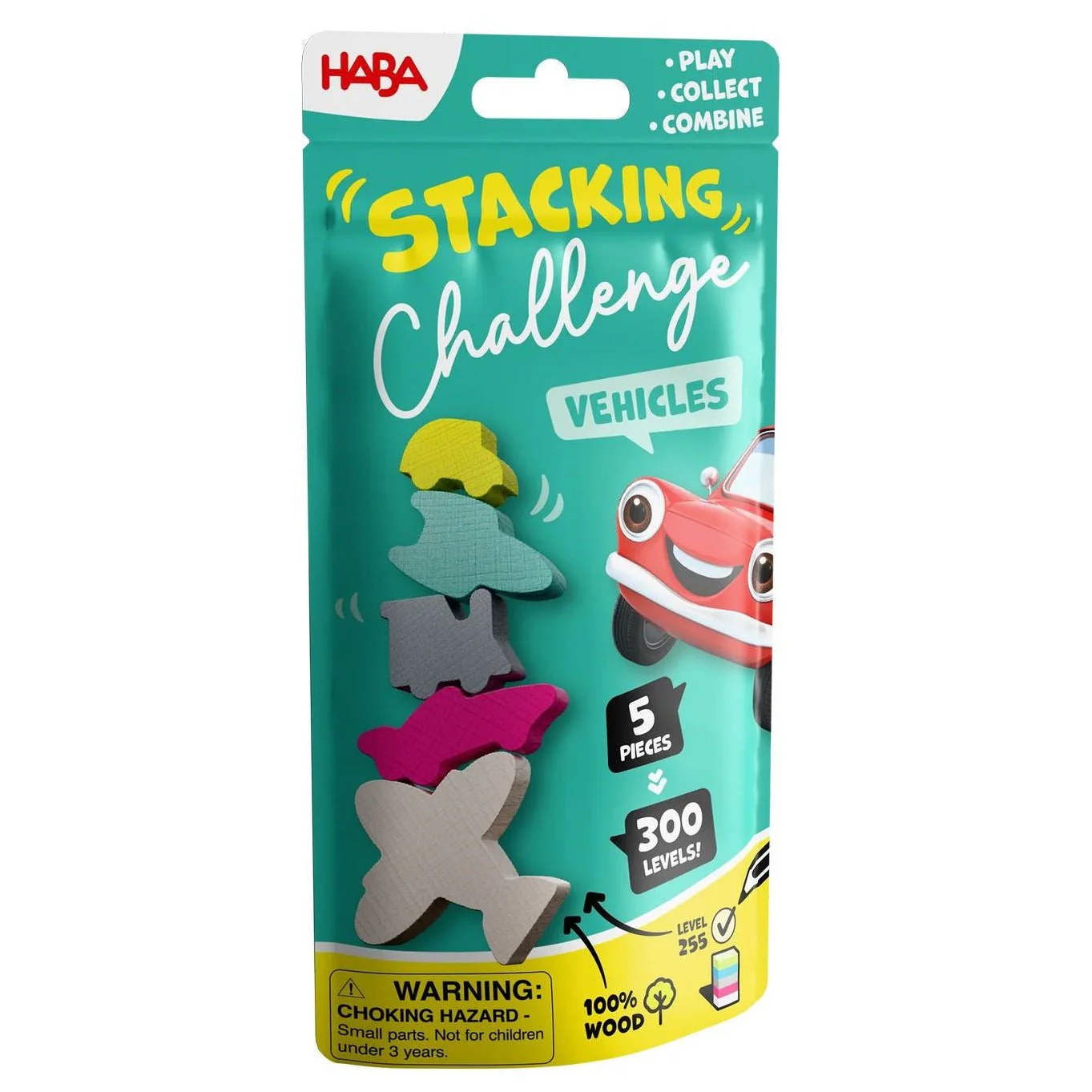 Behendigheidsspel Stacking Challenge - Vehicles