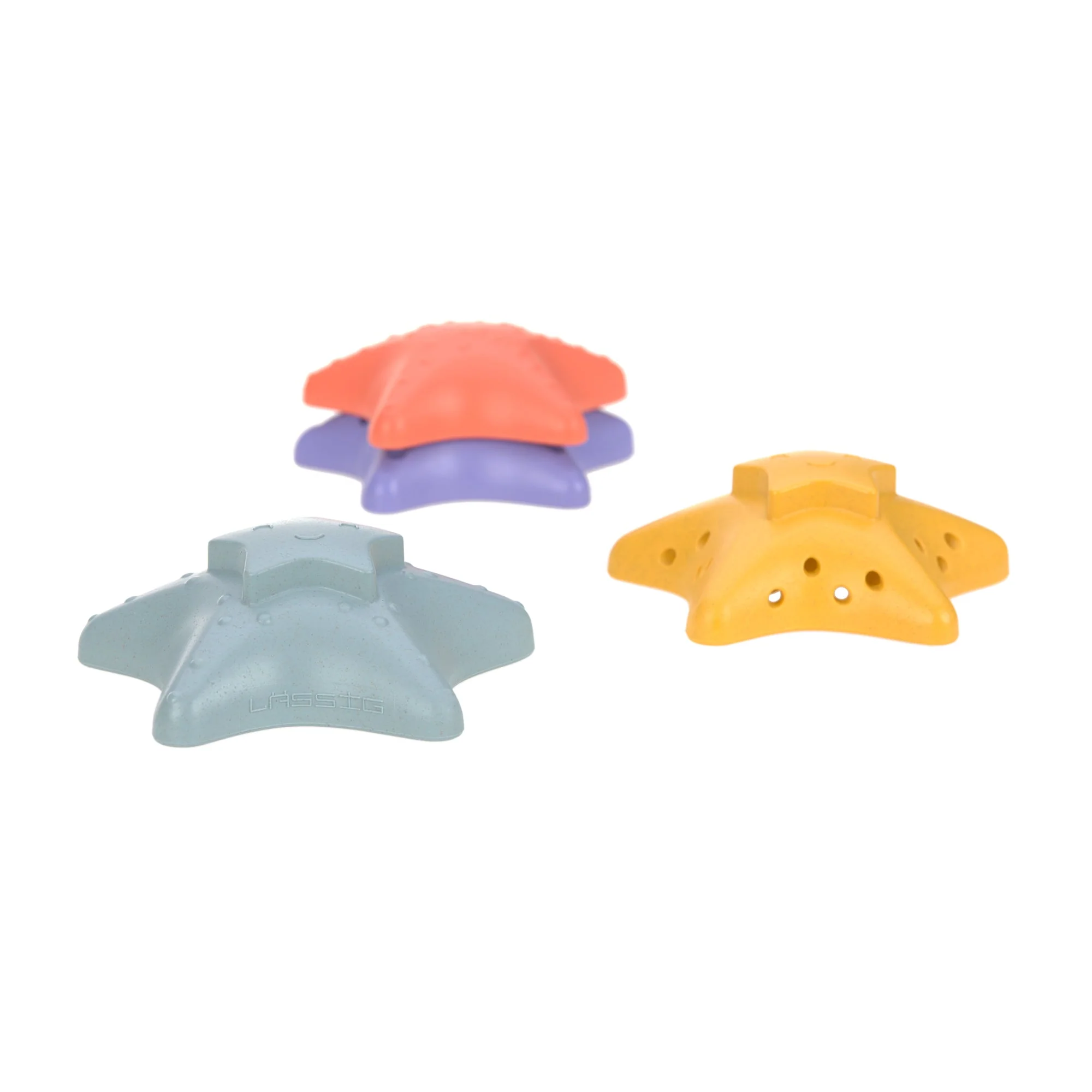 Stapelspeeltje Stacking Toy - Starfish Pink Lilac Yellow Blue - Image 3
