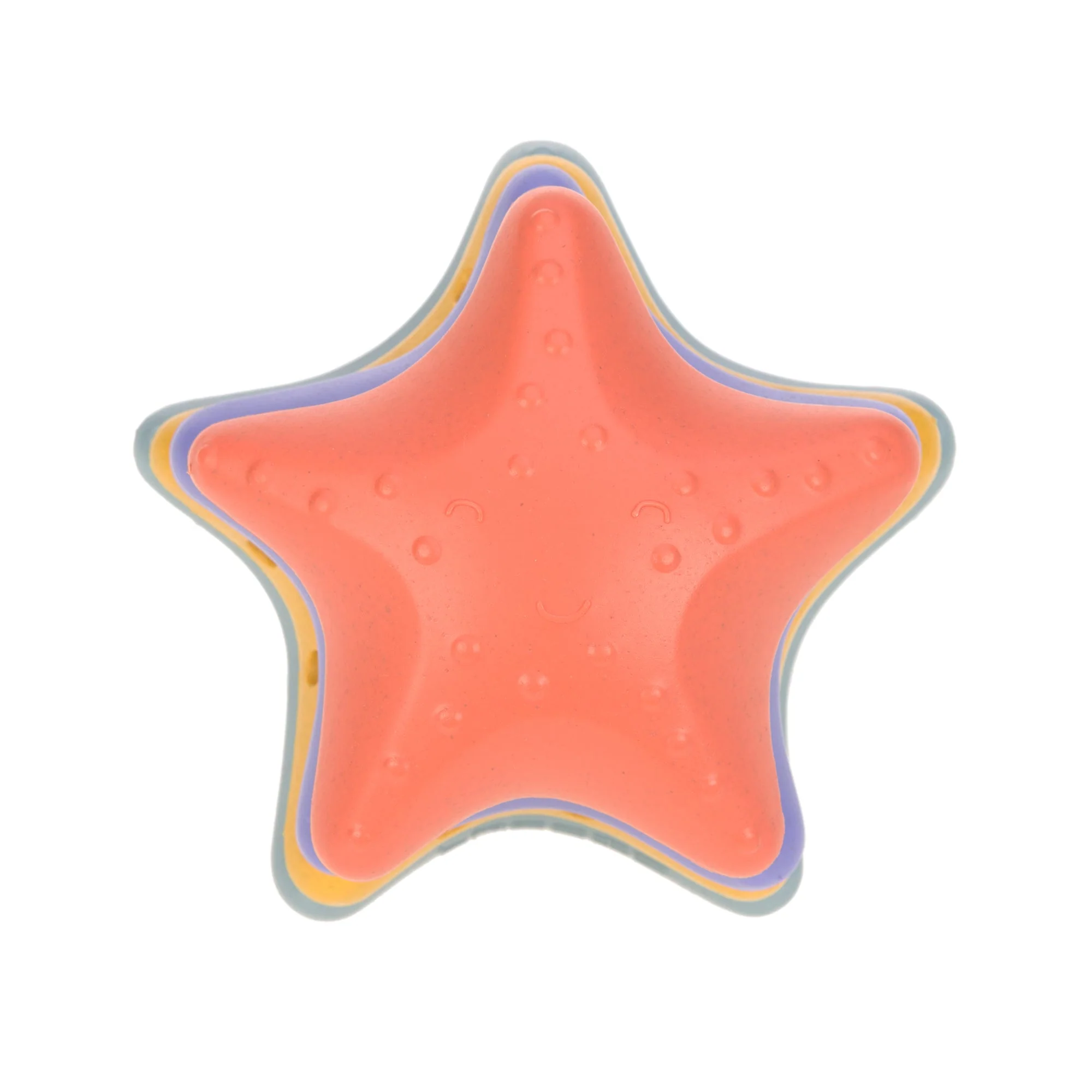 Stapelspeeltje Stacking Toy - Starfish Pink Lilac Yellow Blue - Image 5