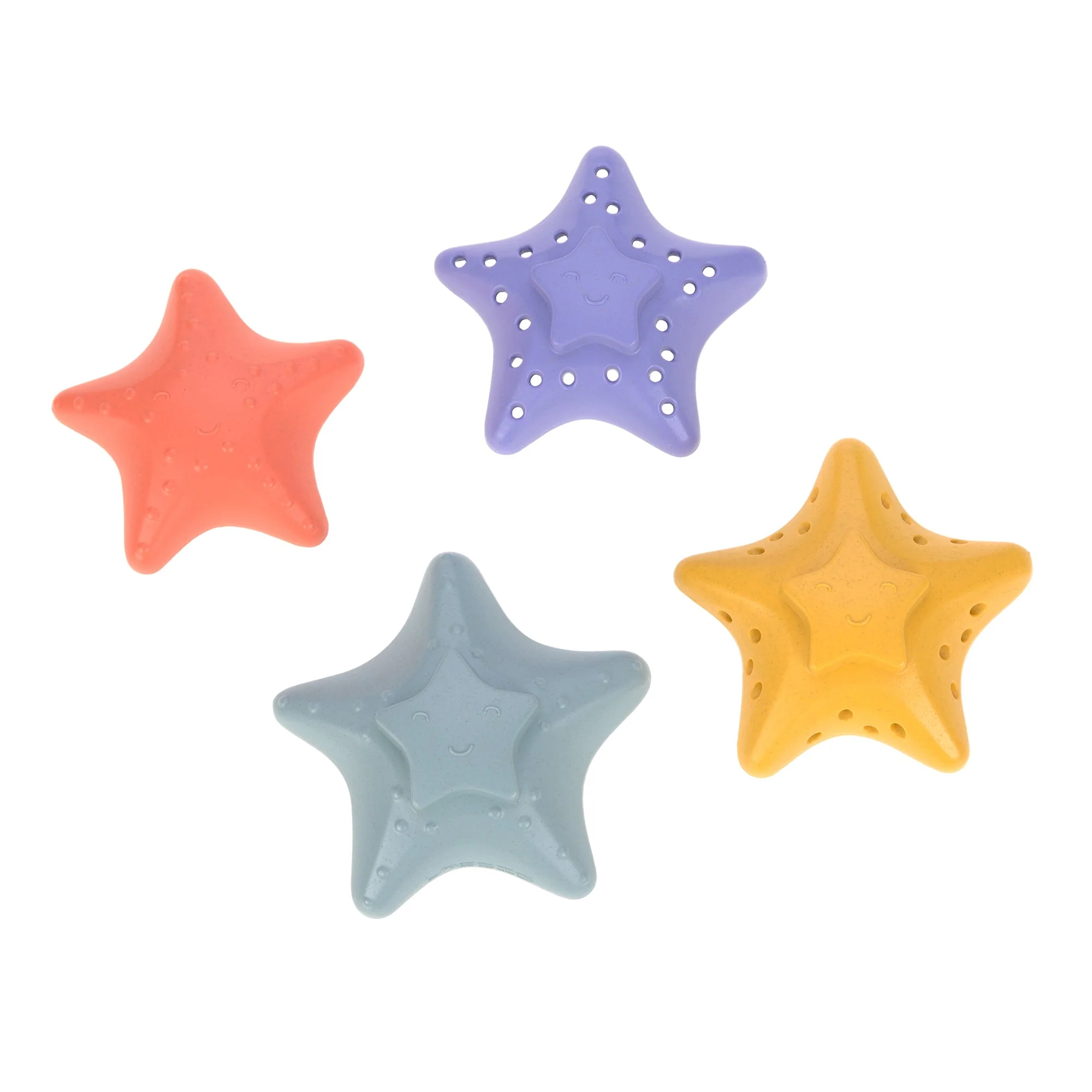 Stapelspeeltje Stacking Toy - Starfish Pink Lilac Yellow Blue - Image 6
