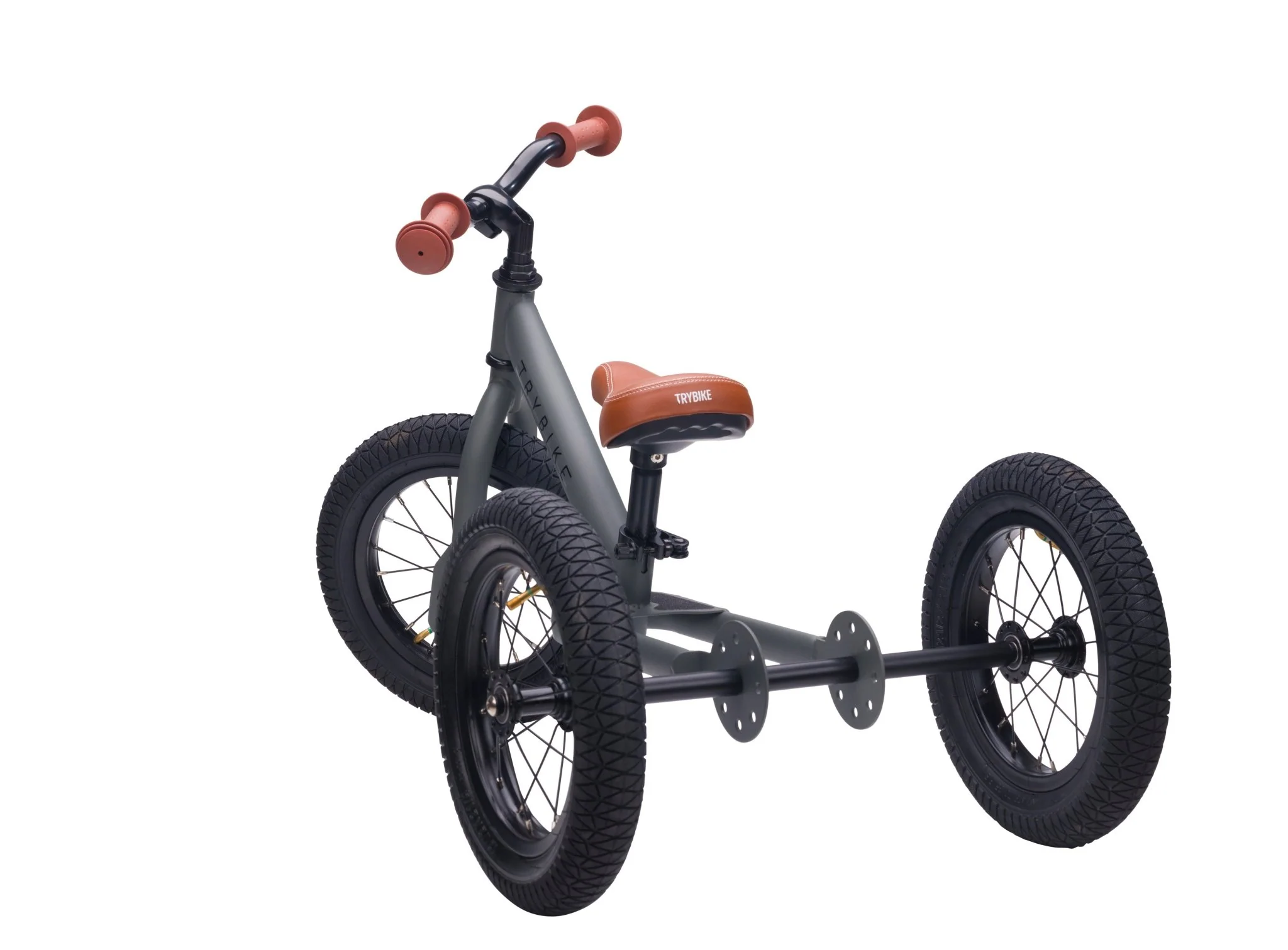 Stalen Driewieler Trybike 2-in-1 Grey Matt - Image 14