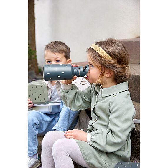 Stalen Drinkfles Happy Prints Midnight Blue - Image 3