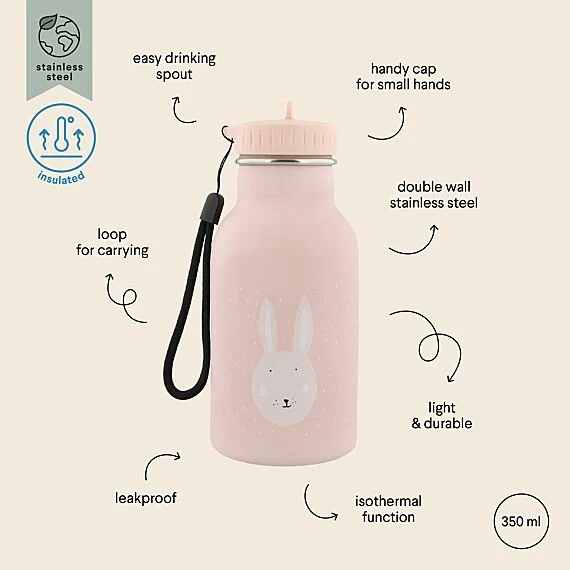 Stalen Drinkfles Mrs. Rabbit - 350 ml - Image 4