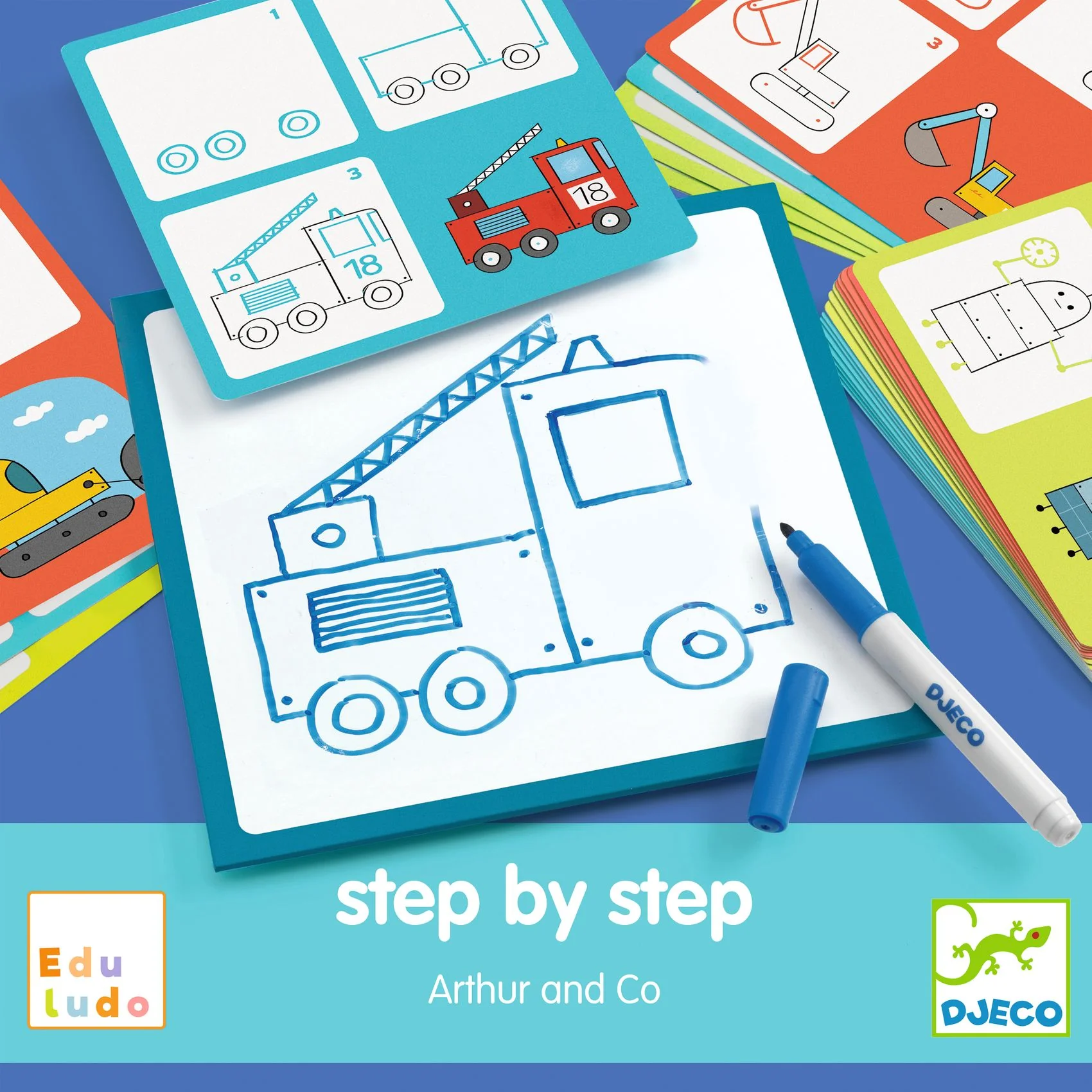 Tekenset Eduludo Step by step - Arthur & Co - Image 3