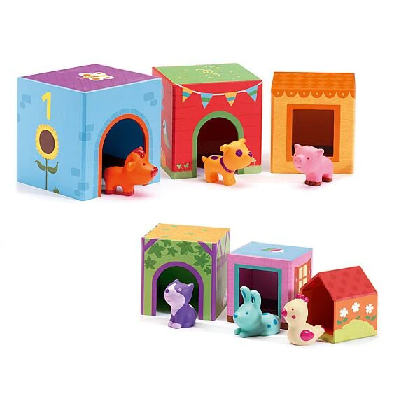 Stapeltoren met 6 speelfiguren - TopaniFarm - Image 4