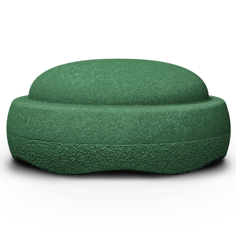Losse XL steen Stapelstein® GROW Donkergroen - Ø 57 cm