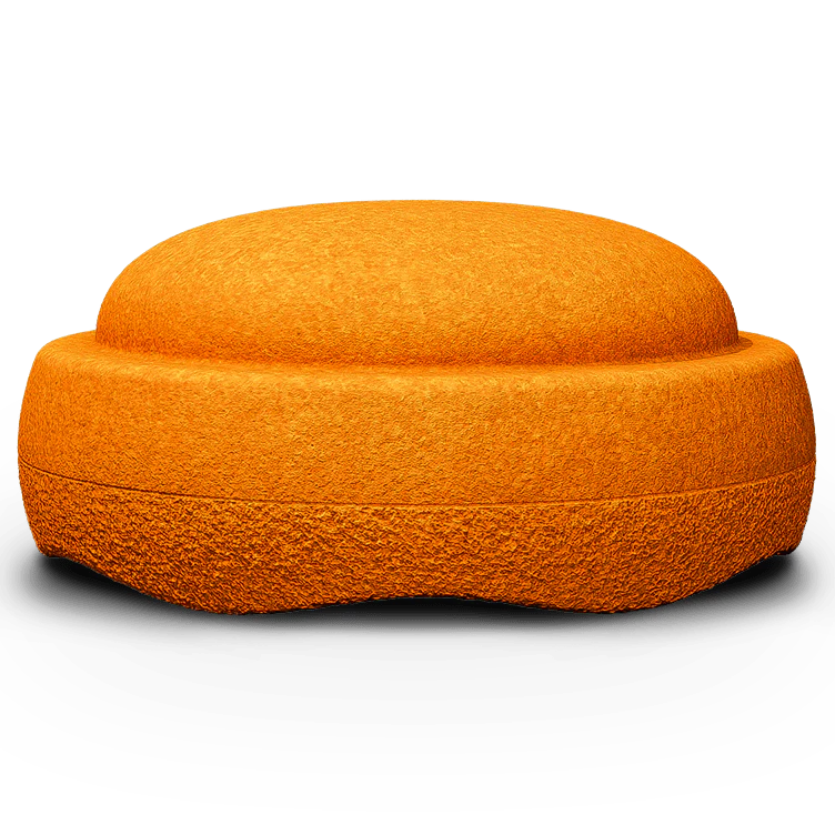 Losse XL steen Stapelstein® GROW Oranje - Ø 57 cm