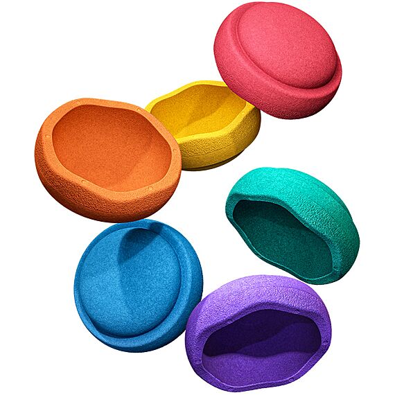 Stapelstein® Mini Rainbow Classic - Set van 6 - Image 9