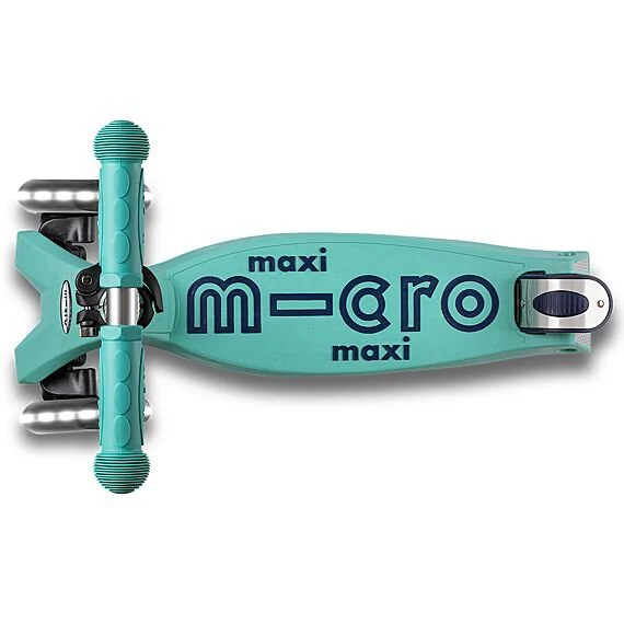 Step met 3 wielen Maxi Micro Deluxe Eco LED Mint - 5-12 jaar - Image 4