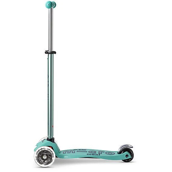 Step met 3 wielen Maxi Micro Deluxe Eco LED Mint - 5-12 jaar - Image 5