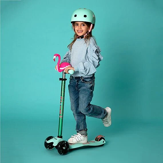 Step met 3 wielen Maxi Micro Deluxe LED Mint - 5-12 jaar - Image 5