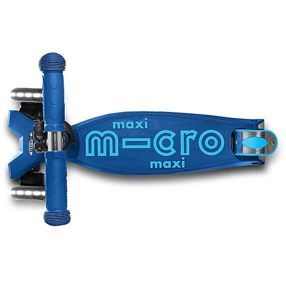 Step met 3 wielen Maxi Micro Deluxe LED Navy Blue - 5-12 jaar - Image 5