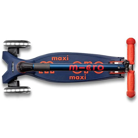 Step met 3 wielen Maxi Micro foldable LED Navy Red - 5-12 jaar - Image 5