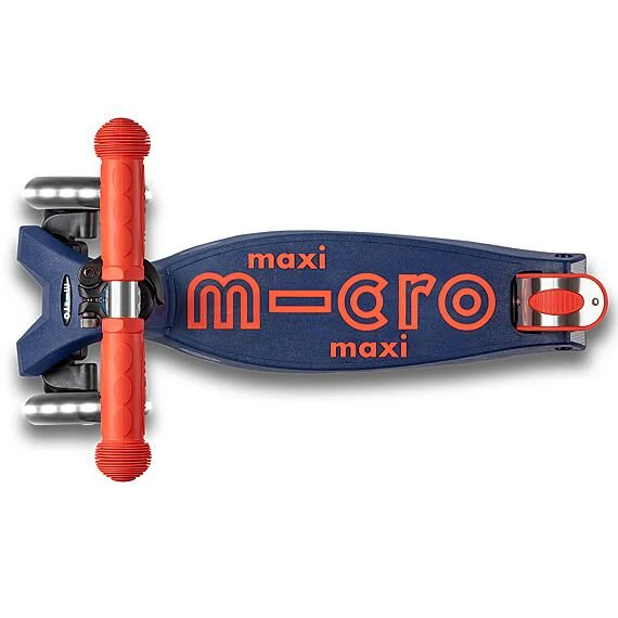 Step met 3 wielen Maxi Micro foldable LED Navy Red - 5-12 jaar - Image 6