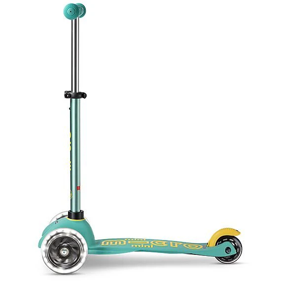 Step met 3 wielen Mini Deluxe Eco LED Mint - 2-5 jaar - Image 4