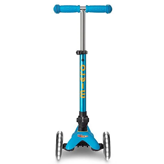 Step met 3 wielen Mini Deluxe Foldable LED Ocean Blue - 2-5 jaar - Image 6