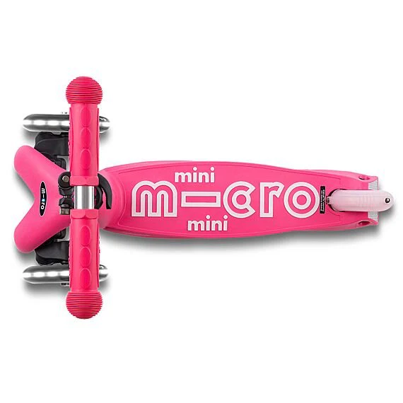 Step met 3 wielen Mini Deluxe Foldable LED Pink - 2-5 jaar - Image 8