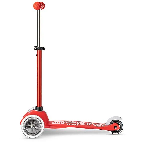 Step met 3 wielen Mini Deluxe LED Red - 2-5 jaar - Image 5