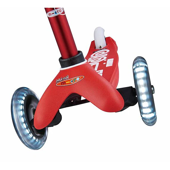 Step met 3 wielen Mini Deluxe LED Red - 2-5 jaar - Image 8