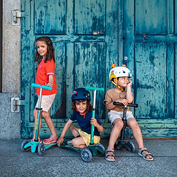 Step met 3 wielen Mini Micro Deluxe Eco Green - Image 8