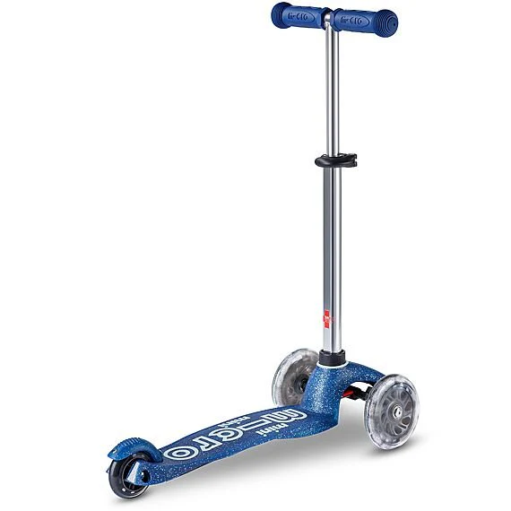 Step met 3 wielen Mini Micro Deluxe Glitter LED Blue - 2-5 jaar - Image 8