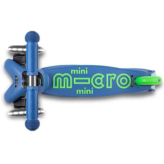 Step met 3 wielen Mini Micro Deluxe LED Blue Green - 2-5 jaar - Image 7
