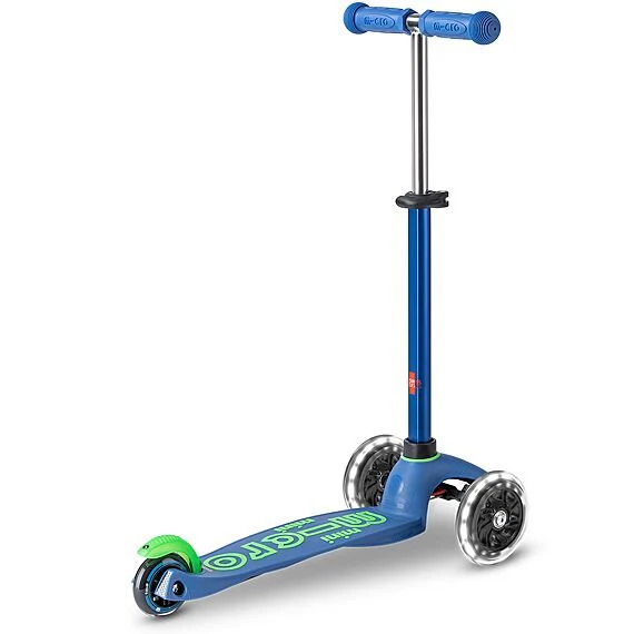 Step met 3 wielen Mini Micro Deluxe LED Blue Green - 2-5 jaar - Image 8