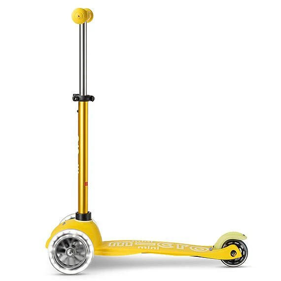 Step met 3 wielen Mini Micro Deluxe LED Yellow - 2-5 jaar - Image 5