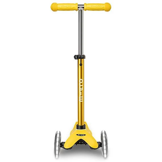 Step met 3 wielen Mini Micro Deluxe LED Yellow - 2-5 jaar - Image 6