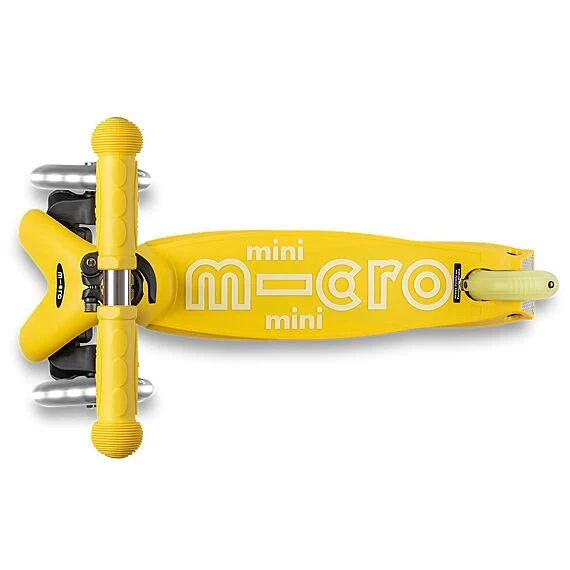 Step met 3 wielen Mini Micro Deluxe LED Yellow - 2-5 jaar - Image 8