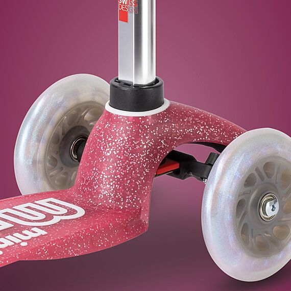 Step met 3 wielen Mini Micro Glitter LED Pink - 2-5 jaar - Image 9