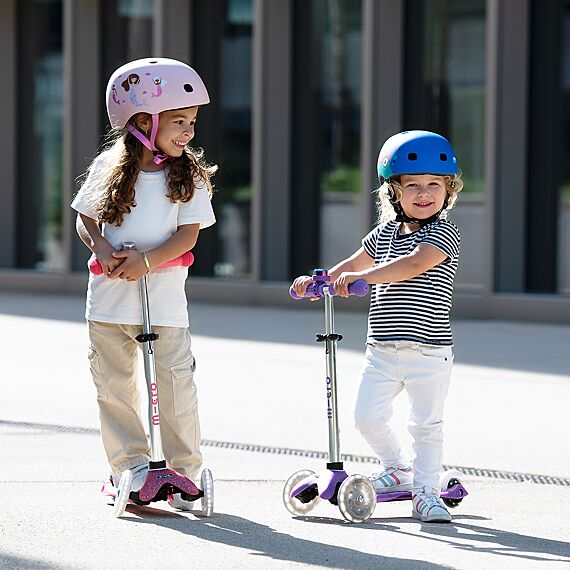 Step met 3 wielen Mini Micro Glitter LED Purple - 2-5 jaar - Image 16