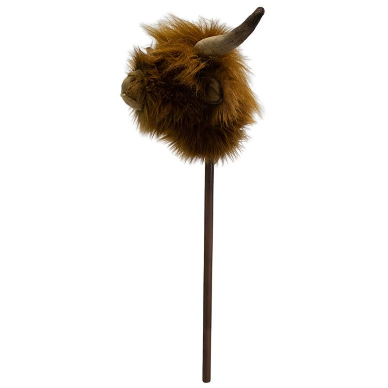 Stokpaardje Stick Animal Highland Cow - Image 4