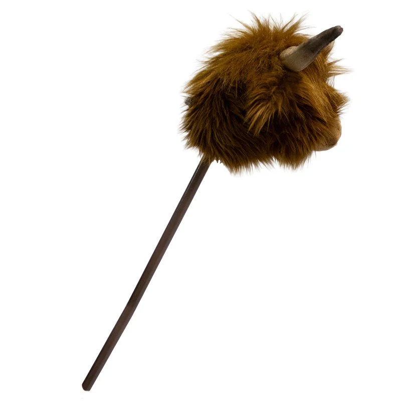 Stokpaardje Stick Animal Highland Cow - Image 5