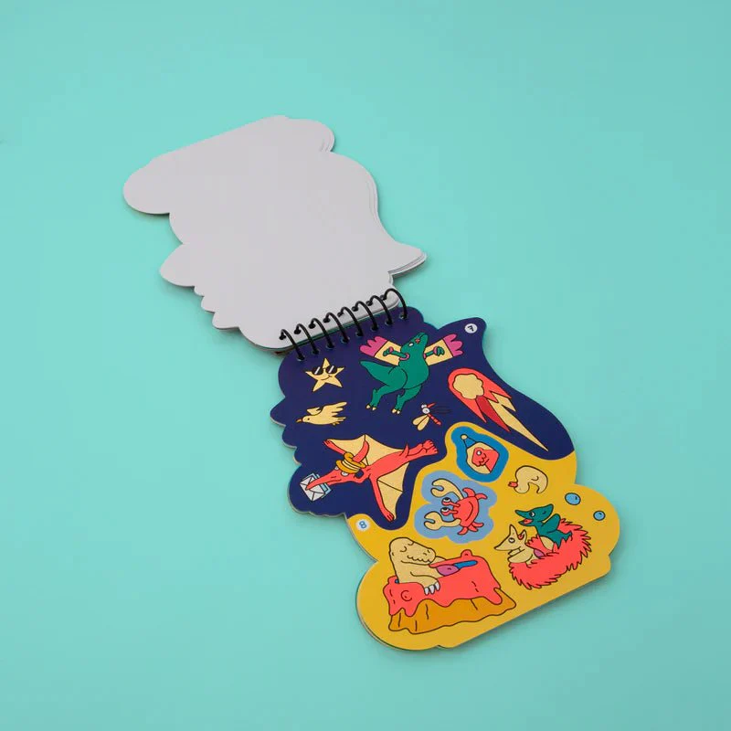 Sticker Activity Notebook - Dino - Image 4