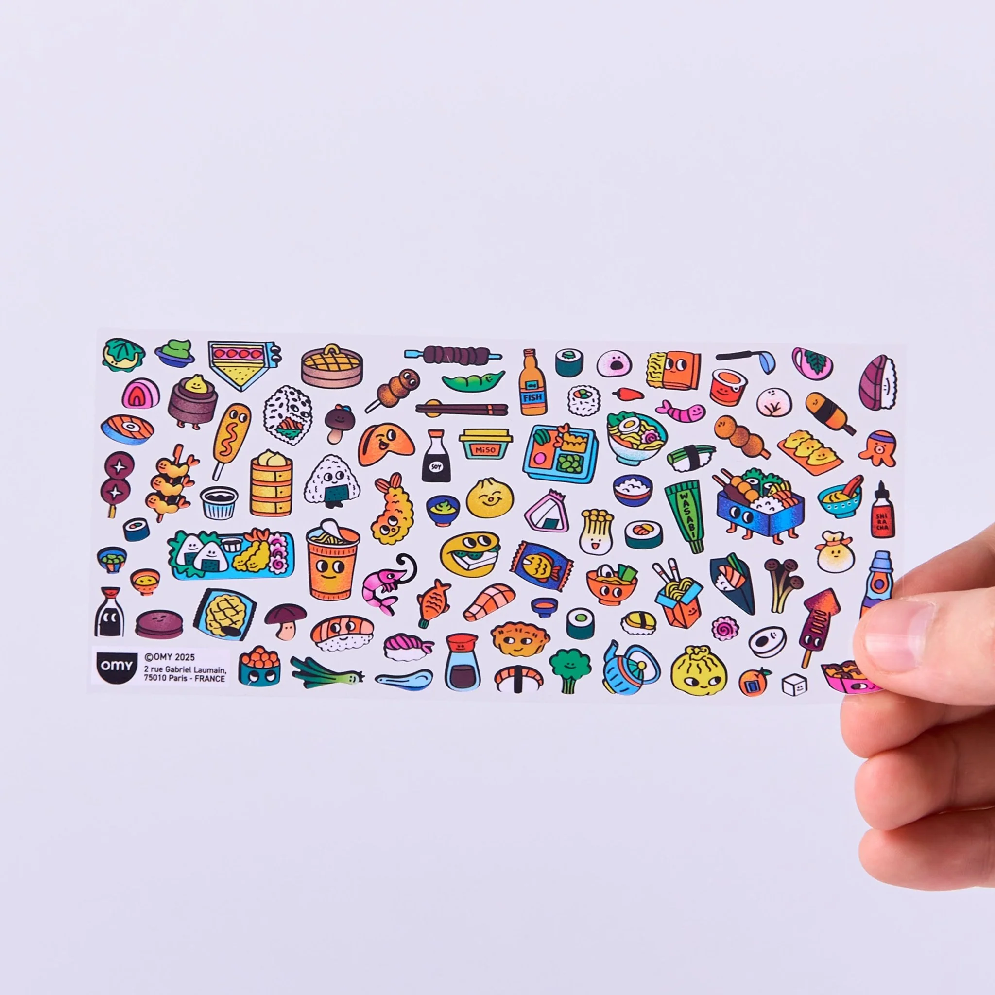 Fabulous Stickers Boutique Sushi Shop - 100+ stickers - Image 4