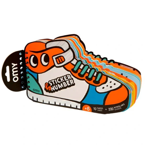 Sticker By Number Notebook - Street