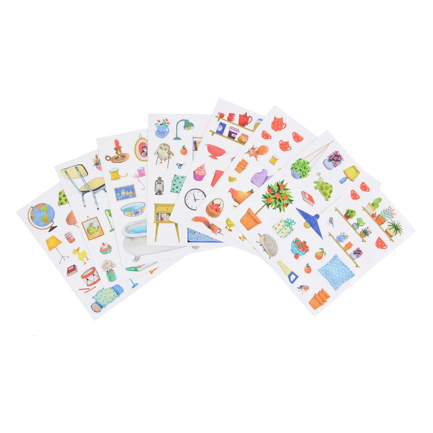 Kleur- en stickerboek La Grande Famille - 20 pagina's - Image 4