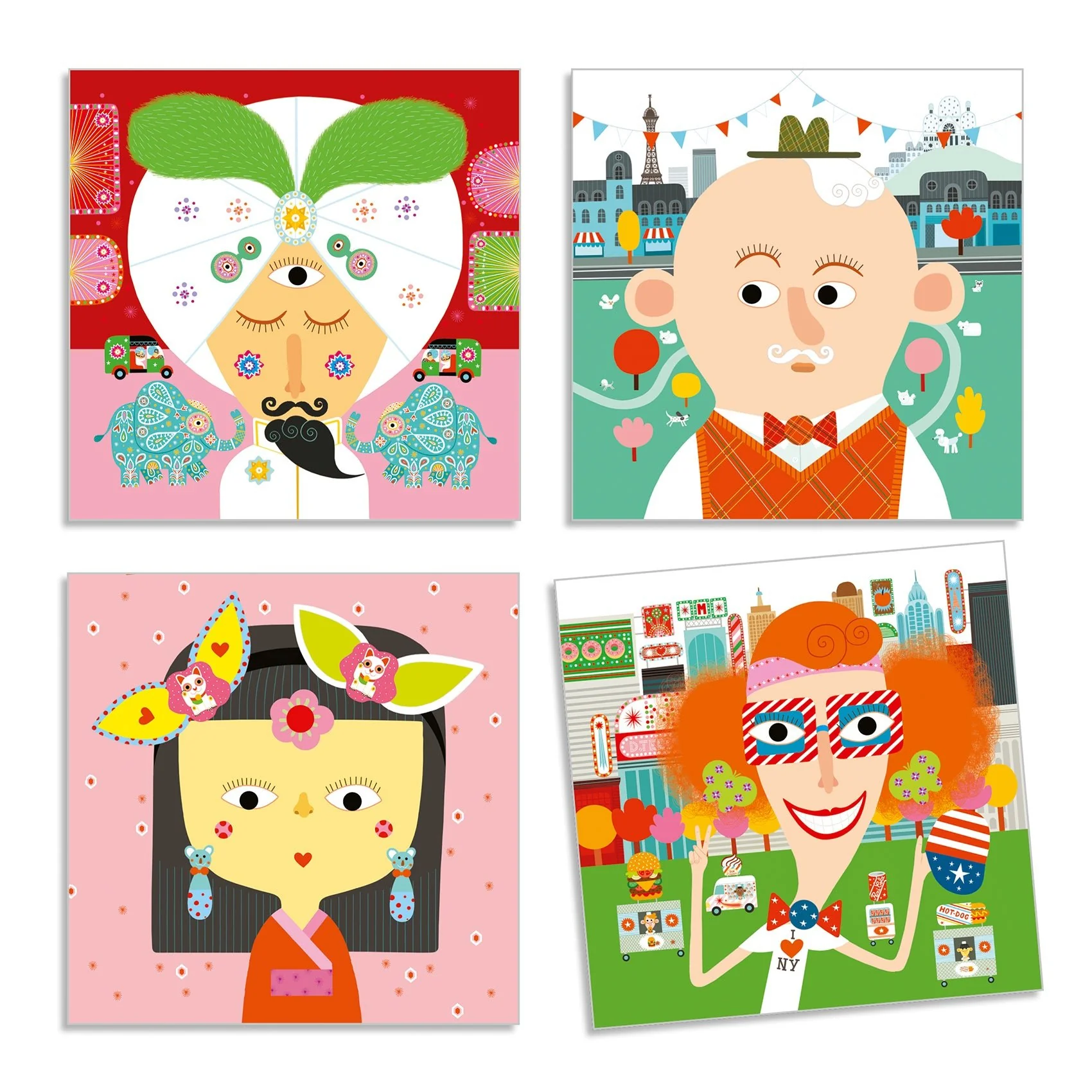 Knutselset met stickers - Allemaal Anders - Image 2